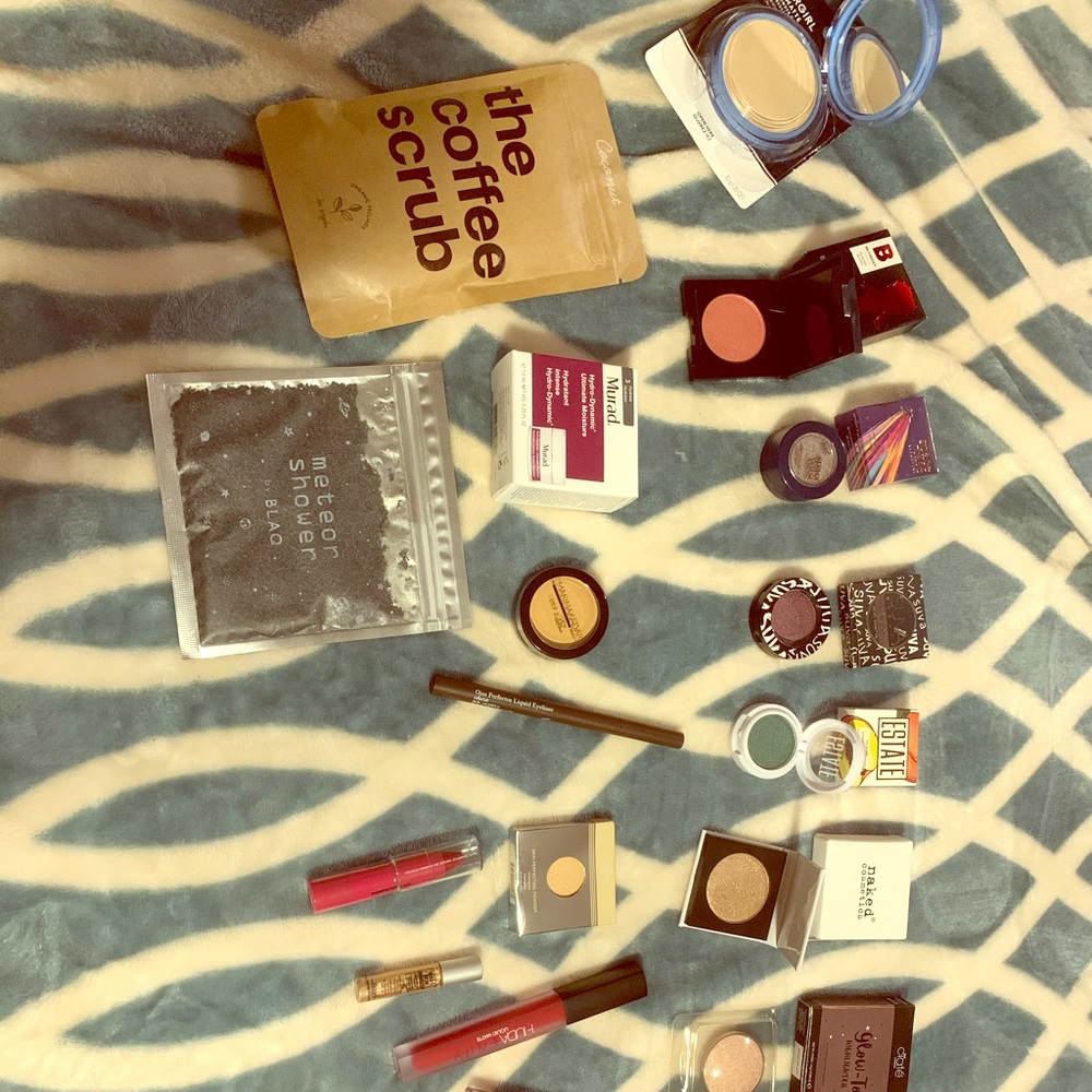 3/$15 plus free item makeup products